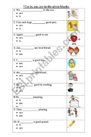 The word walking wouldn't make sense in the sentence without a helping verb. Helping Verbs Kindergartin Esl Worksheet By Monee143