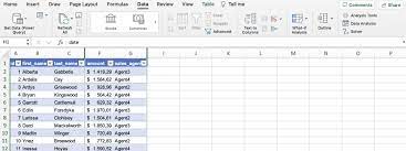unhide columns and rows in excel