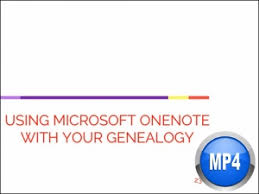 Using Onenote With Your Genealogy By Tessa Keough Digital