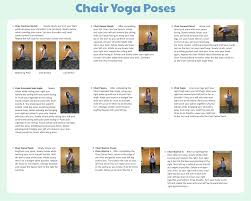 10 best printable chair yoga exercises