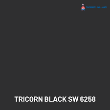 tricorn black sw 6258 from sherwin