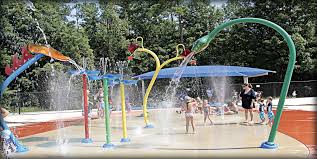 Water Slide Playground Splash Pad