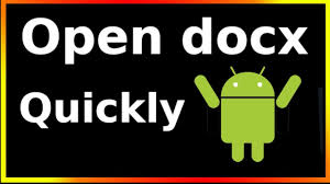 How to open docx file in whatsapp. How To Open Docx File In Android Phone Youtube