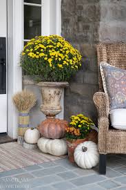 front porch decorating for fall