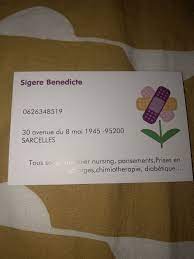 Bénédicte Sigere Sarcelles - Infirmiers, cabinet et soins à domicile  (prendre rendez-vous, adresse, avis)