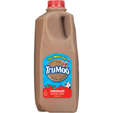 trumoo chocolate whole milk half gallon