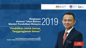 Senarai penuh 13 menteri dan 23 timbalan menteri kabinet malaysia. Amanat Tahun Baharu Menteri Pendidikan Malaysia 2019