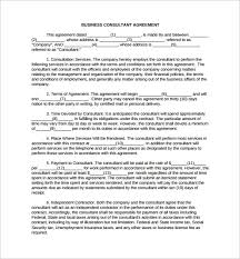 Sample Consulting Contract Template 10 Documents In Pdf Word