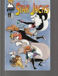 Antarctic Press furry anthro comic STAR JACKS #1 Fred Perry | eBay