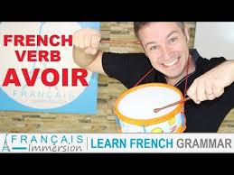 Avoir Conjugation Meaning To Have Present Tense Fun Learn French Verbs With Fun
