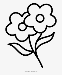 Como dibujar una rosa paso a paso. Dibujo De Flores Para Colorear Flor Para Colorir Png 1000x1000 Png Download Pngkit