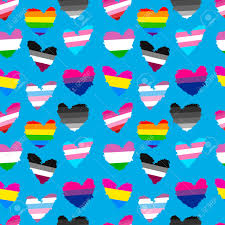On a larger scale, the supreme court of the united states ruled in june 2020 that. Seamless Pattern With Lgbtq Flags In Form Of Heart Blue Background Different Types Of Flags Modern Abstract Design For Packaging Print For Clothes Fabric Lizenzfrei Nutzbare Vektorgrafiken Clip Arts Illustrationen Image 154019145