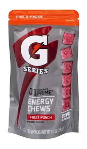 gatorade energy chews fruit punch 1 oz