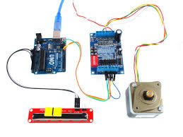 arduino control a dc or stepper motor