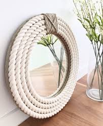 Coastal Round Rope Mirror