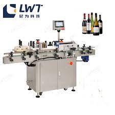 automatic round glass bottle labeler