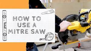 how to use mitre saw easy step by