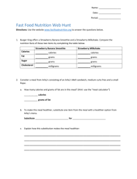 fastfoodnutrition org form fill out
