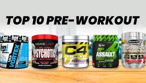 top 10 pre workout supplements 2023