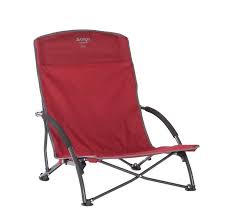 This chair folds up small and packs easy into the car trunk. Vango Dune Camp Chair Blue Grey Red Outdoor World Direct