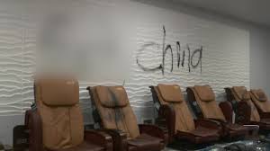 nail salon targeted with vandalism