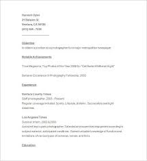 Resume format for fresher teachers is an easy guide for newbies looking to present a trustworthy as well as capable demeanor to future employers. 15 Photographer Resume Templates Doc Pdf Free Premium Templates