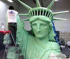 foam statue of liberty event prop