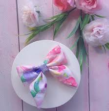 Well you're in luck, because here they come. Pink Purple Pastel Floral Watercolour Baby Bow Hair Clip Or Headband Kids How Divine
