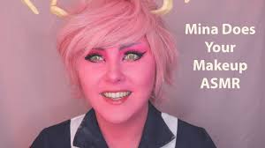 mina does your makeup asmr you