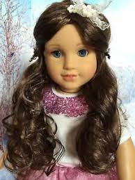 Many women with blue eyes have fair skin. Ooak American Girl Custom 18 Adorable Doll Dark Brown Curly Long Hair Blue Eyes Ebay