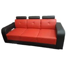 3 seater leather sofa set