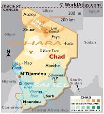 Can be an erogenous zone for some. Chad Maps Facts World Atlas