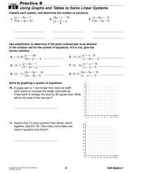 Practice B Lesson 3 1 Using Graphs