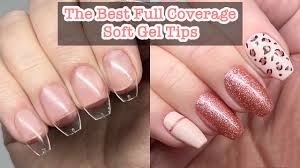 full coverage soft gel nail tips