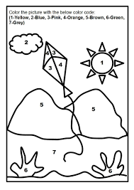 Free coloring pages of kids heroes. Scenery Coloring Page Printable For Kids