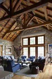 With a warm fireplace and beautiful in this living room you see how well the contemporary furniture and decor goes with a classic rustic design. 35 Best Rustic Living Room Ideas Rustic Decor For Living Rooms