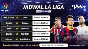 Jadwal la liga spanyol tengah pekan ini: Jadwal Liga Spanyol Pekan Ke 27 Di Vidio Kans Barcelona Dan Real Madrid Dekati Atletico Madrid Spanyol Bola Com