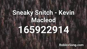 8,4 тыс · 2 нед. Sneaky Snitch Kevin Macleod Roblox Id Roblox Music Code Youtube