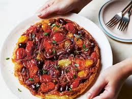 tomato and olive tarte tatin katy beskow