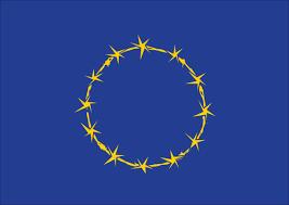 Flagga Fort Europa | Public domain vektorer
