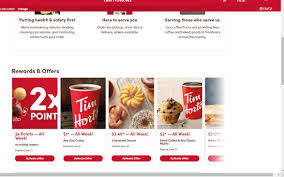 how to get offers on tim hortons app