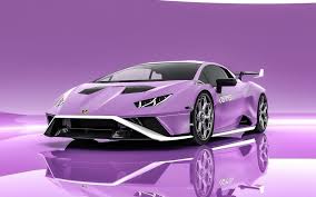 Purple Lamborghini Huracan Sto