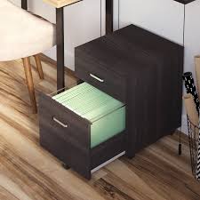vinsetto 2 drawer file cabinet storage