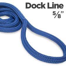 5 8 double braid dock line knot