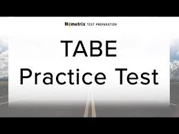 Tabe Practice Test 2019 Prep For The Tabe Test