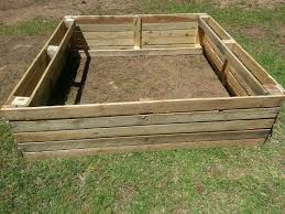 Raised Garden Bed I Made Out Of Pallet