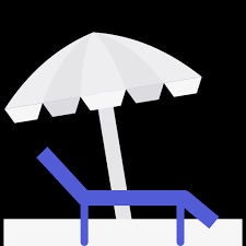 Sun Umbrella Generic Clay Icon