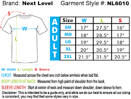 Garment Nl6010 Next Level Tri Blend S S Shirt