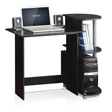 Find space+saving+computer+desk at staples and shop by desired features and customer ratings. Furinno Compact Computer Desk With Shelves Black Grey 11181bk Gy 736211514899 Ebay