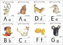 educational alphabet flashcards